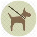Walking Dog Animal Icon