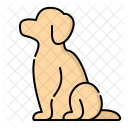 Download Dog Icon Of Colored Outline Style Available In Svg Png Eps Ai Icon Fonts PSD Mockup Templates