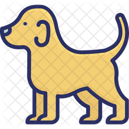 Dog Icon Of Colored Outline Style Available In Svg Png Eps Ai Icon Fonts