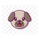 Dog Puppy Dog Face Icon