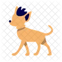 Punk Subculture Dog Icon