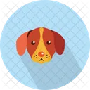 Dog Head Bulldog Icon