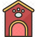 Dog House Kennel Icon
