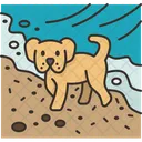 Dog Beach Pet Icon