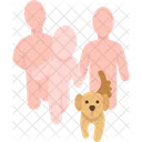 Dog Pet Family Icon