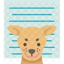 Dog Mugshot Felony Icon