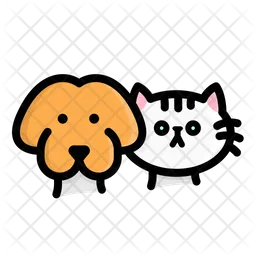 Dog And Cat  Icon
