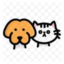 Dog And Cat  Icon