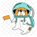 Dog Astronaut Dog Astronaut Icon