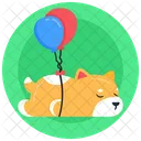 Balloons Dog Balloons Celebrations Icon