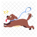 Cute Puppy Dog Holding Puppy Holding Icon