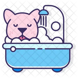 Dog Bath  Icon