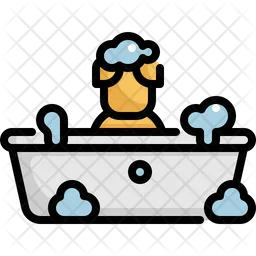 Dog Bathing  Icon