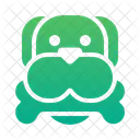 Bite Bone Simple Icon
