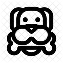 Bite Bone Simple Icon