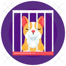 Dog Cage  Icon