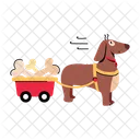 Dog Cart  Icon