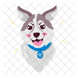 Dog Cartoon  Icon