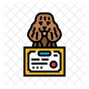 Certificate Dog Competition Icon