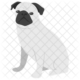 Dog Character  Icon