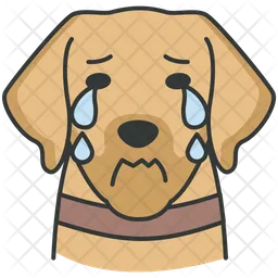 Dog Crying  Icon