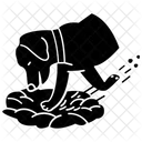 Dog Digging  Icon