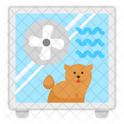 Dog Dryer Icon