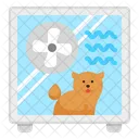 Dog Dryer Icon