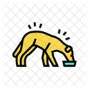 Dog Eating  Icon