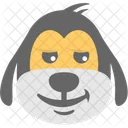 Dog Face Emoji Icon