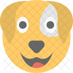 Download Dog Emoji Icon Of Flat Style Available In Svg Png Eps Ai Icon Fonts Yellowimages Mockups