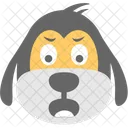 Dog Face Emoji Icon