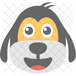 Dog Face Icon
