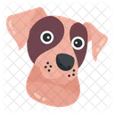 Puppy Face Dog Face Domestic Animal Icon