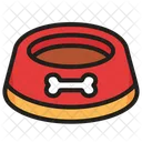 Bowl Dog Feeder Icon