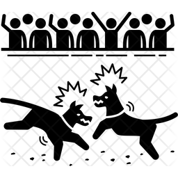 Dog Fight Icon