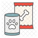Pet Dog Food Tin Can Supermarket Department Icon