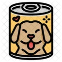 Dog Food Wet Food Cans Animal Feed Food Barf Pet Cat Icon