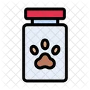 Dog Food Jar Icon