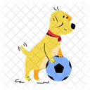 Cute Puppy Dog Holding Puppy Holding Icon
