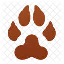 Dog Footprint  Symbol