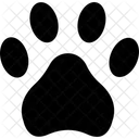 Dog Footprint Trace Icon