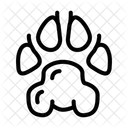 Dog Footprint  Icon