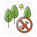 Dog-free sign  アイコン