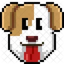Dog Head Character Icon