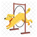 Dog Hoop  Icon