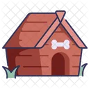 Cartoon Dog House Icon