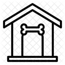 Dog House Pet Animal Icon