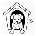 Dog House Pet House Dog Kennel Icon