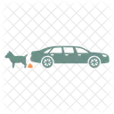 Dog Car Poo Icon